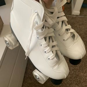 white skates